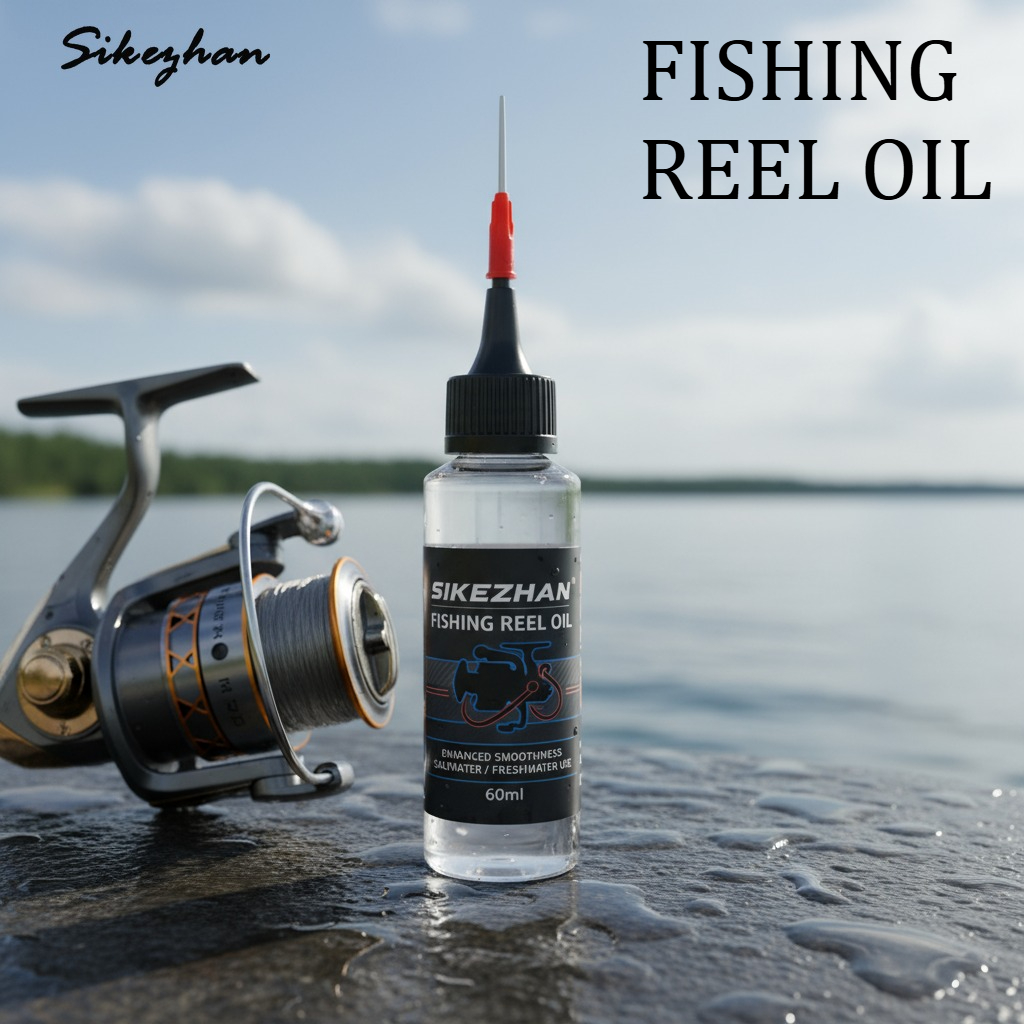 Reel Repair Kit - Fishing Reel Oil with Precision Needle