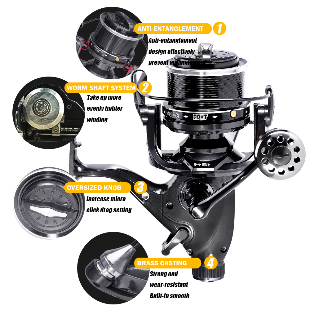 New Carp Fishing Reel Spinning - Reel Drag Knob review and price