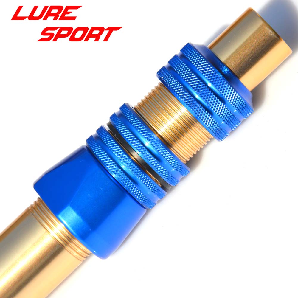 LURESPORT 40cm Gold and Blue L - Trolling Reel review and price