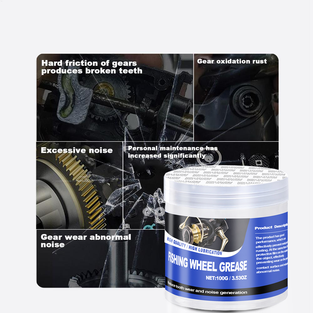 50g /100g Fishing Reel Grease  - Reel Lubricant review and price