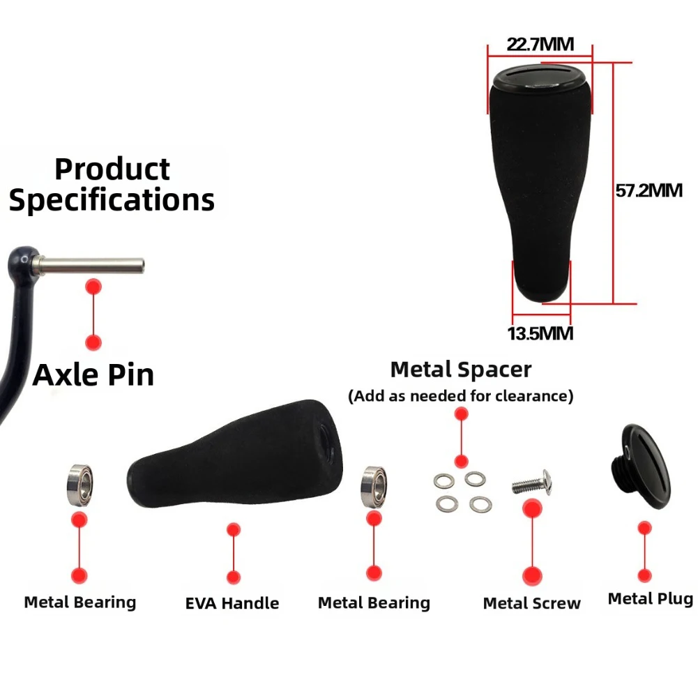 EVA Knob Replacement Parts Fis - Spincast Reel review and price