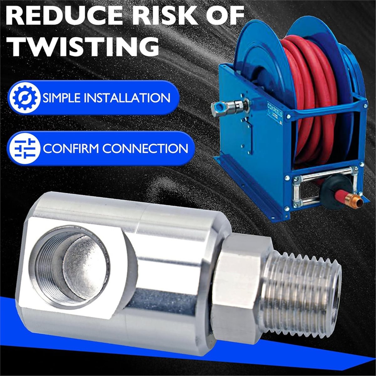 A45I 1/2 Inch MXF Hose Reel Sw - Reel Grease review and price