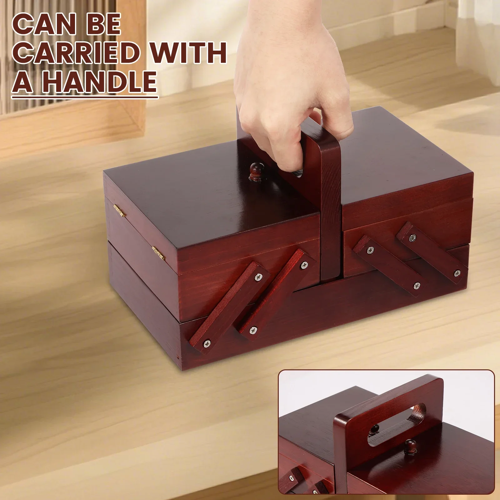 Expandable Sewing Thread Box W - Reel Handle review and price