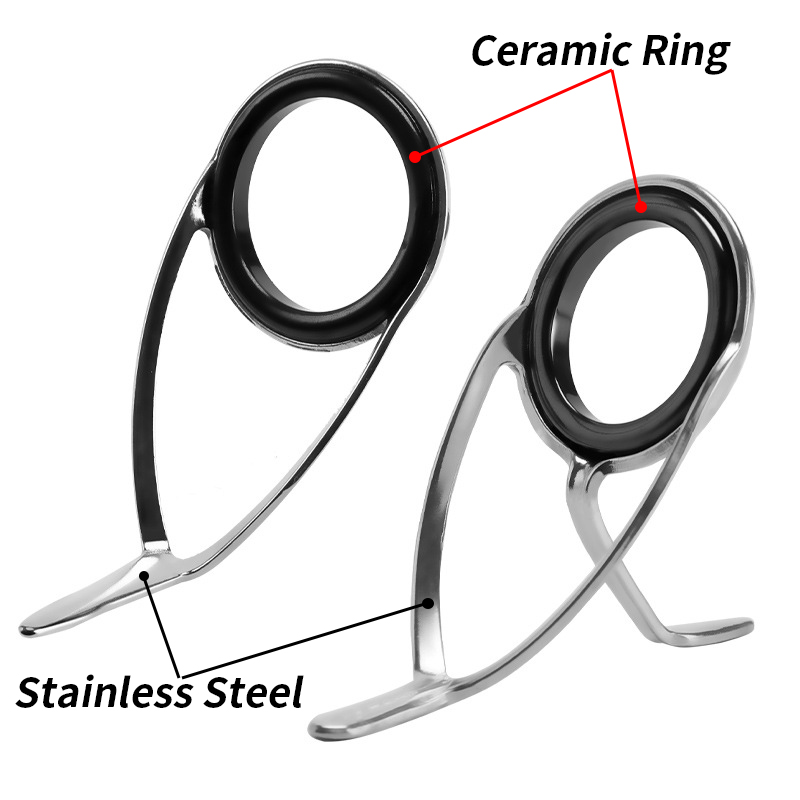 9Pcs Fishing Rod Guides Ring R - Reel Repair Kit review and price