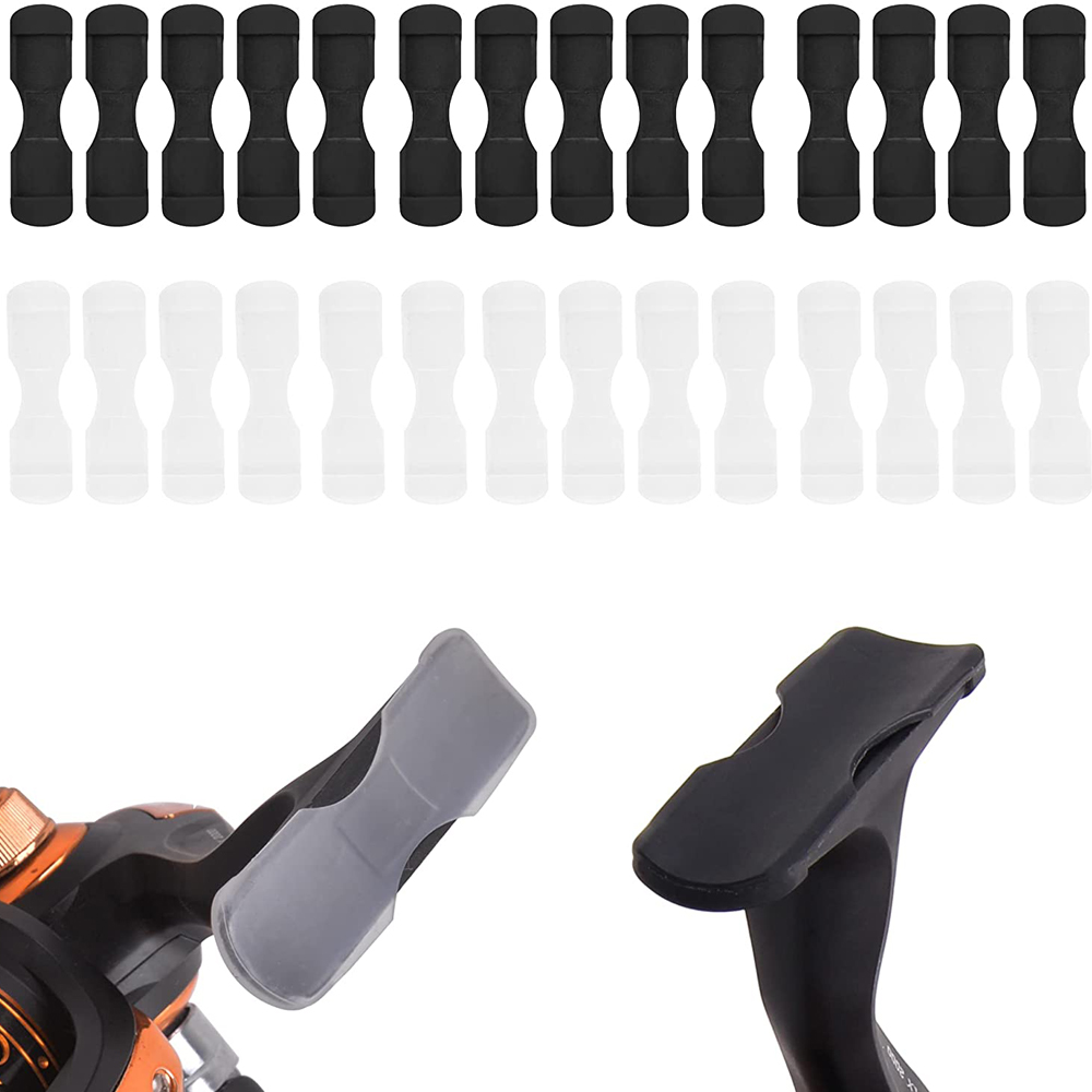40/100Pcs Rubber Fishing reel  - Trolling Reel review and price