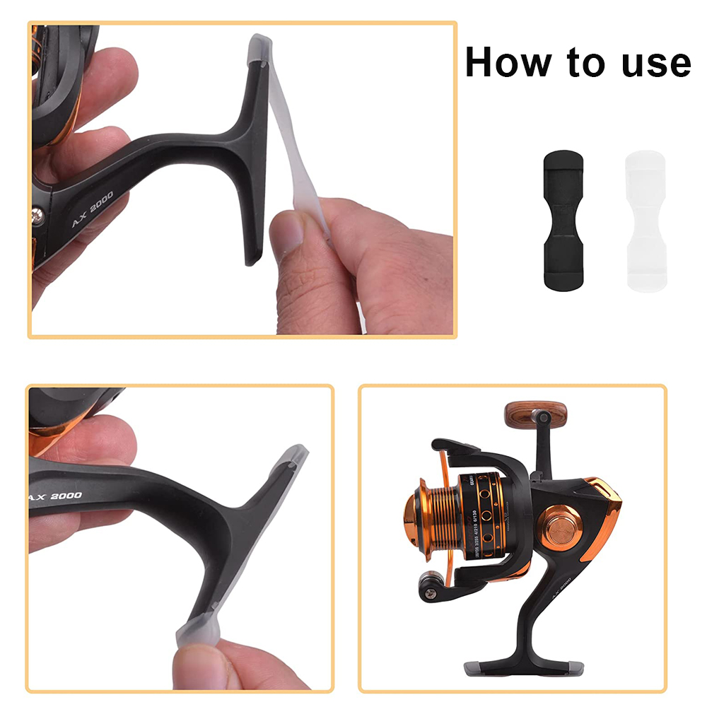 40/100Pcs Rubber Fishing reel  - Trolling Reel review and price
