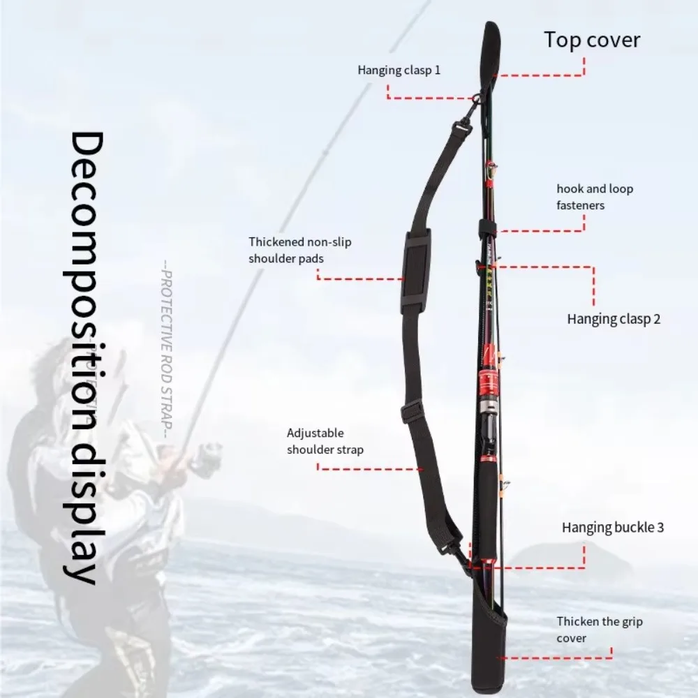 Adjustable Fishing Rod Storage - Reel Bag review and price