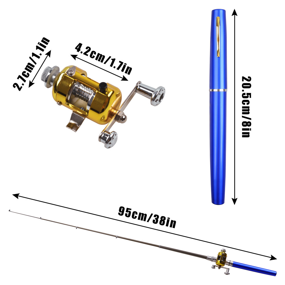 Mini ice fishing rod Combo wit - Ice Fishing Reel review and price